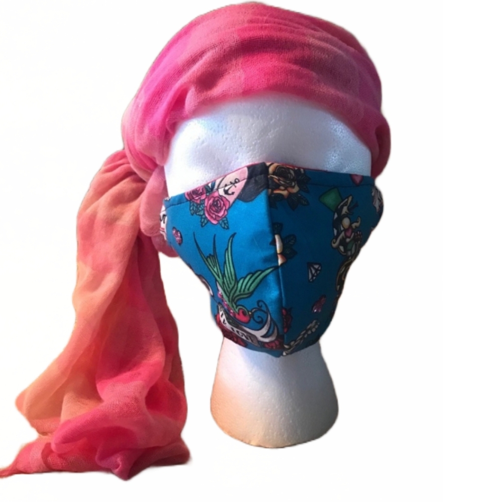 HANDCRAFTED "FOREVER LOVE" FACE MASK